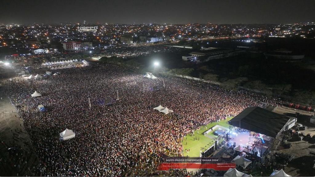 3) Pst Jerry Eze’s Ghana NSPPD conference attracts 60,000 thousands for divine encounters