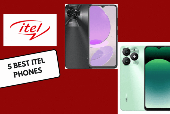 5 best itel phones