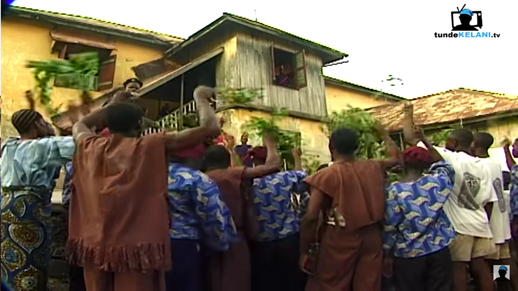 Ṣaworoidẹ uses young people to drive home its message against tyranny [Tunde Kelani TV]