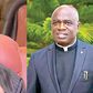 Former governor, Samuel Ortom and Rev Fr Hyacinth Alia [Punch Newspapers]