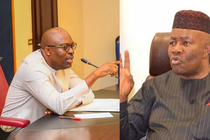 Akpabio under fire for engaging Fubara in political spat at Wigwe's funeral