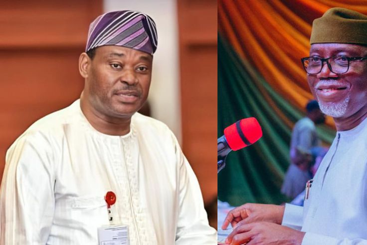 Jimoh Ibrahim and Lucky Aiyedatiwa. [Facebook]