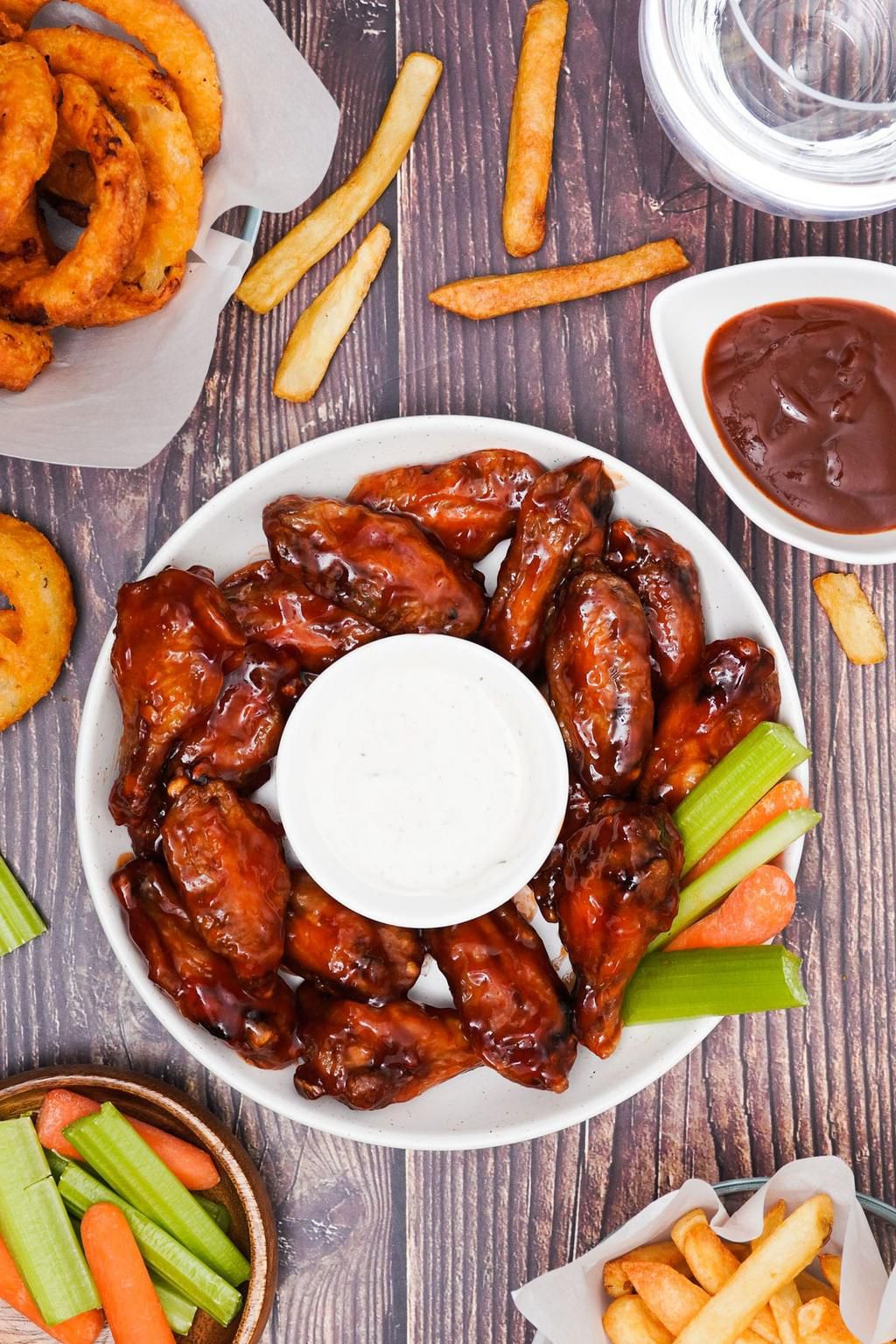 Barbeque Chicken wings [fry it]