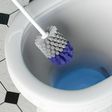 Leaving toilet brushes in their holders can cause bacteria to grow.