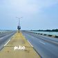 An integral transportation structure in Lagos state, the Third Mainland Bridge looks calm and empty on election day (Pulse)