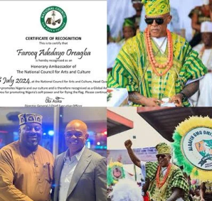 FG names king of steeze at 2024 Ojude Oba Festival a culture ambassador
