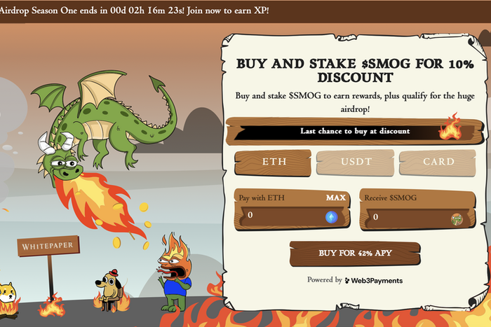 SMOG gains 110,000 holders, 7.5 million quests completed, set for Airdrops