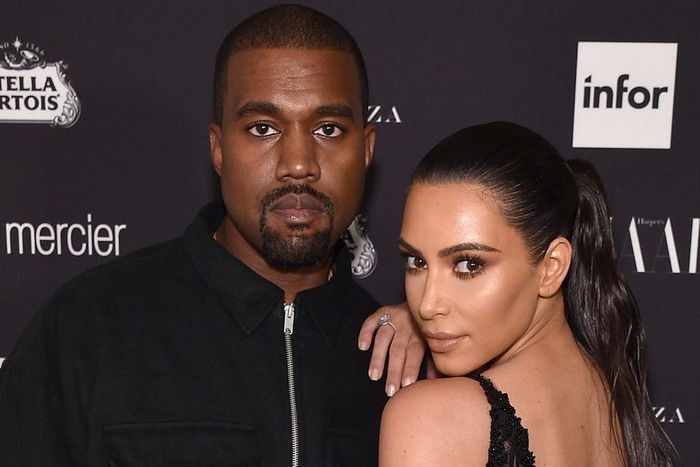 2016: Kanye West and Kim Kardashian