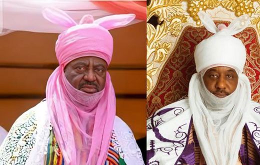 Ado Bayero and Sanusi Lamido. [Facebook]