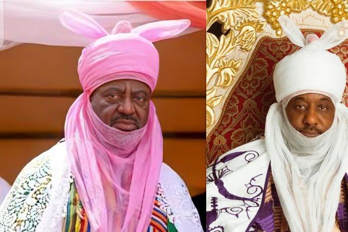 Ado Bayero and Sanusi Lamido. [Facebook]