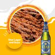 Star Lager and Suya