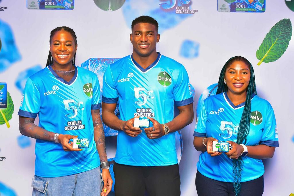 Dettol unveils Int'l football star, Taiwo Awoniyi as Brand Ambassador for Dettol Cool