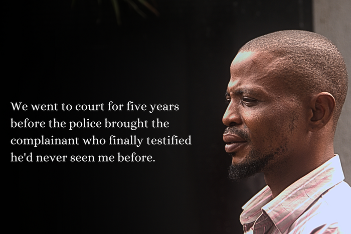 Segun Esan was in prison awaiting trial for six years before he regained his freedom