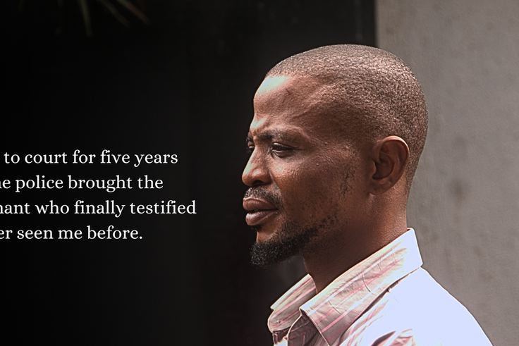 Segun Esan was in prison awaiting trial for six years before he regained his freedom
