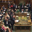A handout photograph taken and released by the UK Parliament on March 29: Lawmakers have spent more than 500 hours debating Brexit since the June 2016 referendum
