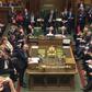 A handout photograph taken and released by the UK Parliament on March 29: Lawmakers have spent more than 500 hours debating Brexit since the June 2016 referendum