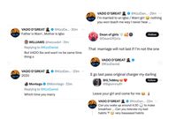 Kizz Daniel's Banter with his fans on X [X/KizzDaniel]