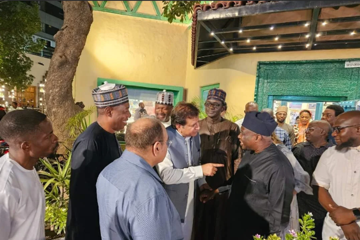Gov Mai Mala Buni, Gov Babagana Umara Zulum and Gov Umaru Fintiri in Pakistan [NAN]