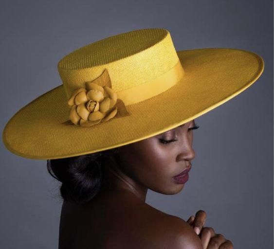 Boater hat [Pinterest]