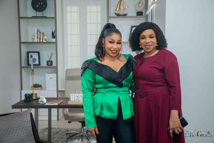Rita Dominic and Liz Benson [Something About the Briggs]