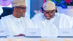 Aliko Dangote and Femi Otedola.