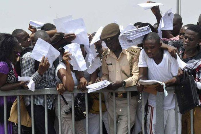 Job seekers [Businessday NG]