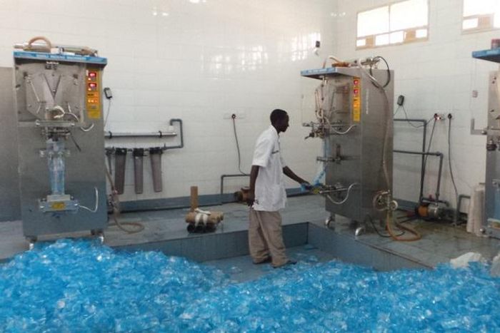 Sachet water production factories [Nairametrics]