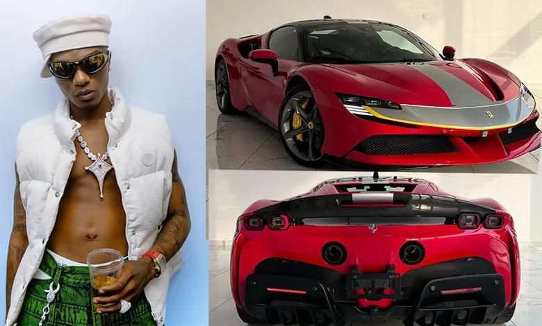 Wizkid's Ferrari SF90 [LinkedIn]