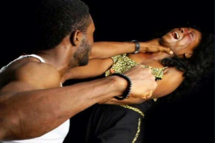 Illustrative photo of a man beating his wife (Punch)