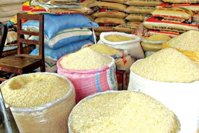Garri and rice [National Accord Newspaper]