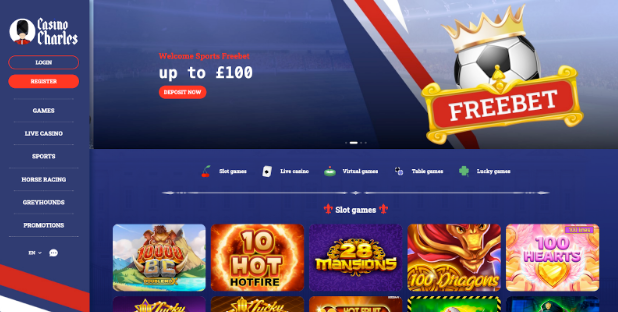 Charles Casino - Best Online Casino for Mobile Gaming