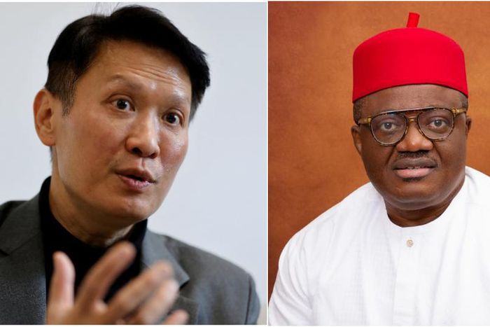 Richard Teng and Hon Dominic Okafor [Getty Images/Facebook]