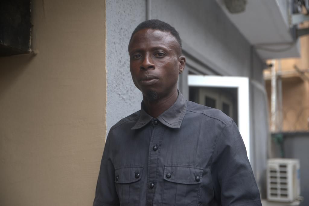 Lanre was in prison for 8 years awaiting trial for a crime he didn't commit [Ejiro Eyanohonre]