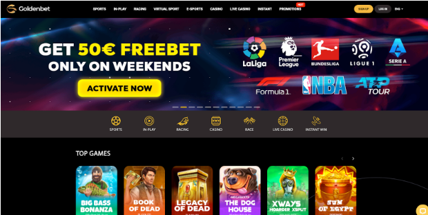 Goldenbet - Best Online Casino for Freebets