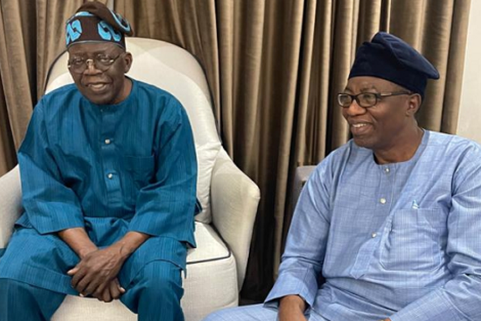 President Bola Tinubu and Otunba Gbenga Daniel. [Leadership]