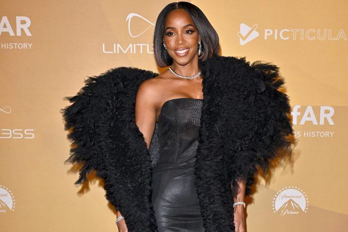 Kelly Rowland at the amfAR Gala in West Hollywood, California, on November 3, 2022.Axelle/Bauer-Griffin/Getty Images