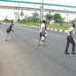 People crossing the highway [TGN]