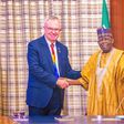 President Bola Tinubu receives Rotary International President, Gordon Mclnally at the State House in Abuja [Presidency]