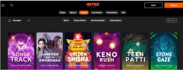 Nitro Casino – Best Casino for Mobile Phone Gambling