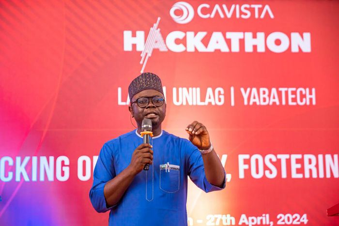 Minister of State for Youth Development, Ayodele Olawande [Twitter:@ayowisdom_]