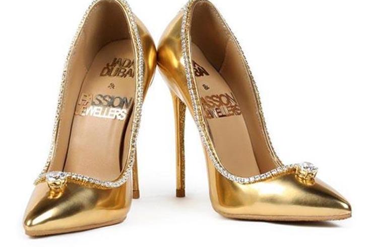 Jada Dubai And Passion Jewellers Passion Diamond Shoes is one of the most expensive shoes in the world [thejewelerblog]