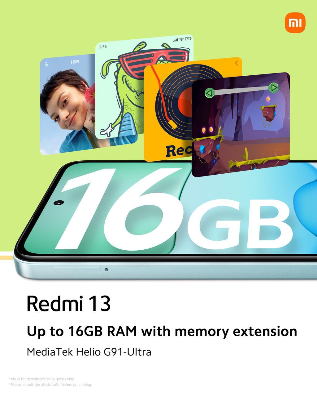 Introducing Redmi 13:108MP camera paired with fun features to unleash your creativity