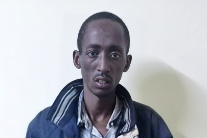 Francis Ndichu Kimani a motor vehicle vandal was caught red-handed