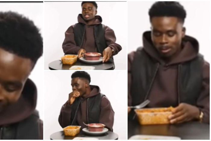 There's Only One Winner - Arsenal's Bukayo Saka gives verdict on Nigerian and British food, namechecks Burna Boy