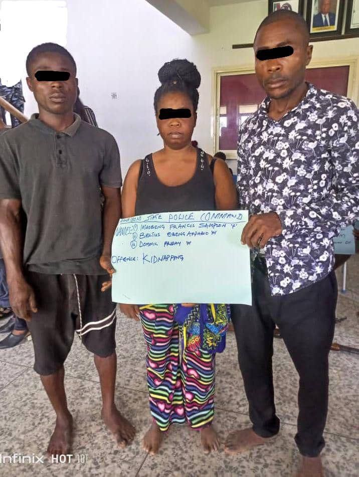 The lady and her boyfriend were arrested in their hideout [Leadership]