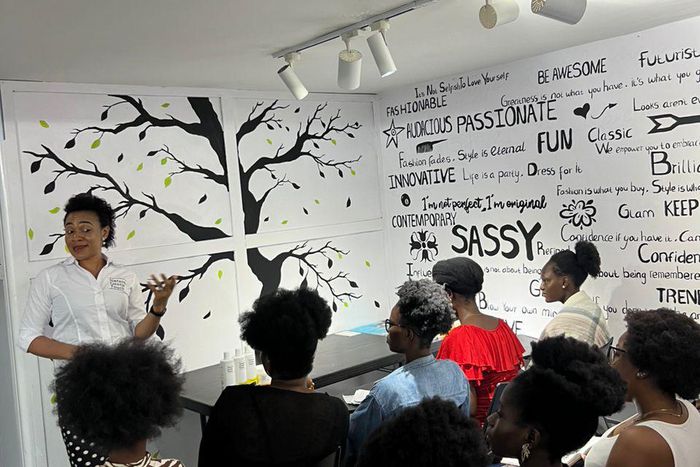 Natures Gentle Touch holds 13th natural hair workshop.