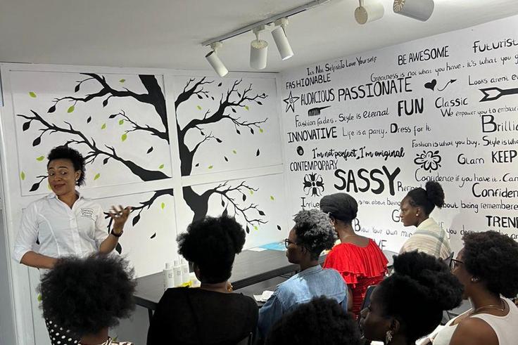 Natures Gentle Touch holds 13th natural hair workshop.