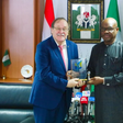 Consul-General of the Embassy of Hungary in Nigeria, Endre Deri and FCT Minister, Nyesom Wike [NAN]