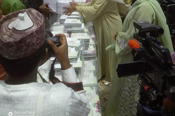 First Lady donates 50,000 books to pupils in Bauchi [NAN]