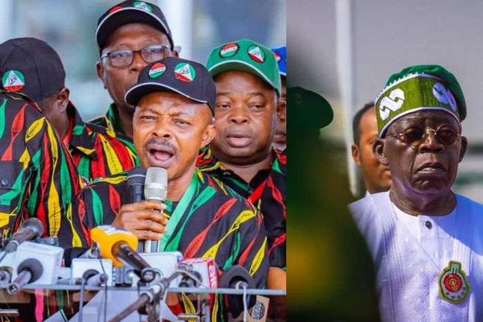 NLC, Bola Ahmed Tinubu. [Facebook]